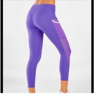 Fabletics purple workout leggings